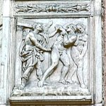 cacciata jacopo della quercia basilica di san petronio bologna